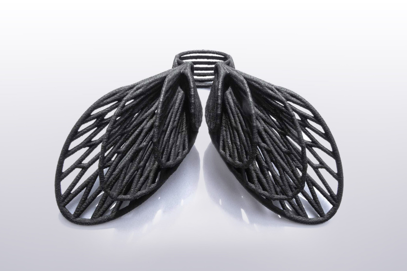 Butterfly ring  |  Black nylon|  Nina Songhori Design