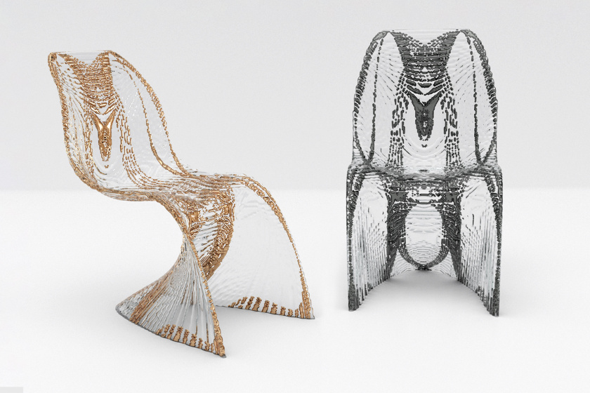 Ice chair |  Digital image|  Nina Songhori Design