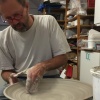 Throwing a plate